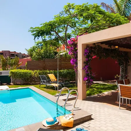 Villa Salobre Terraza Uno | Luxury Retreat In Gran Canaria | Private Outdoor Pool | Bbq Facilities | Shaded Outdoor Dining Area | Salobre Golf