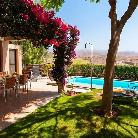 Salobre Terraza Uno | Luxury Retreat In Gran Canaria | Private Outdoor Pool | Bbq Facilities | Shaded Outdoor Dining Area | Salobre Golf Las Palmas de Gran Canaria